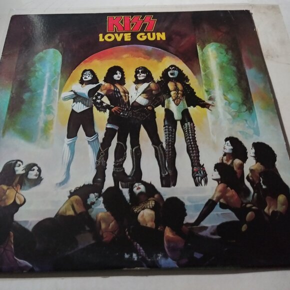 Kiss – Love Gun VG++ Original Casablanca LP Record & UNPOPPED GUN 1977 COMPLETE!